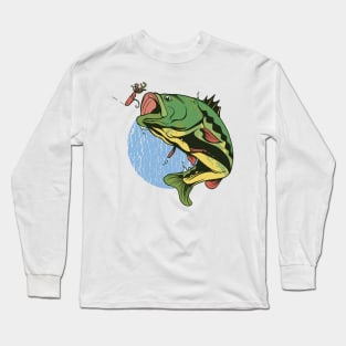 Fishing Perch Fish Long Sleeve T-Shirt